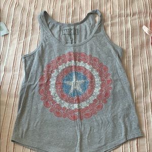 Captain America tank top